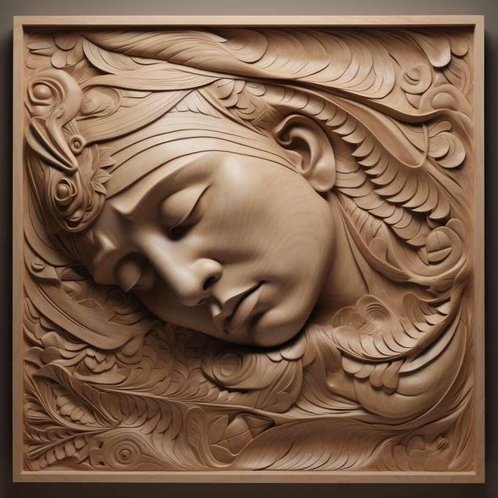 نموذج ثلاثي الأبعاد لآلة CNC 3D Art 